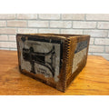 Vintage 1920s Klaxon Automobile Car Horn Advertising Wooden Crate Box Lovell McConnell
