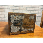 Vintage 1920s Klaxon Automobile Car Horn Advertising Wooden Crate Box Lovell McConnell