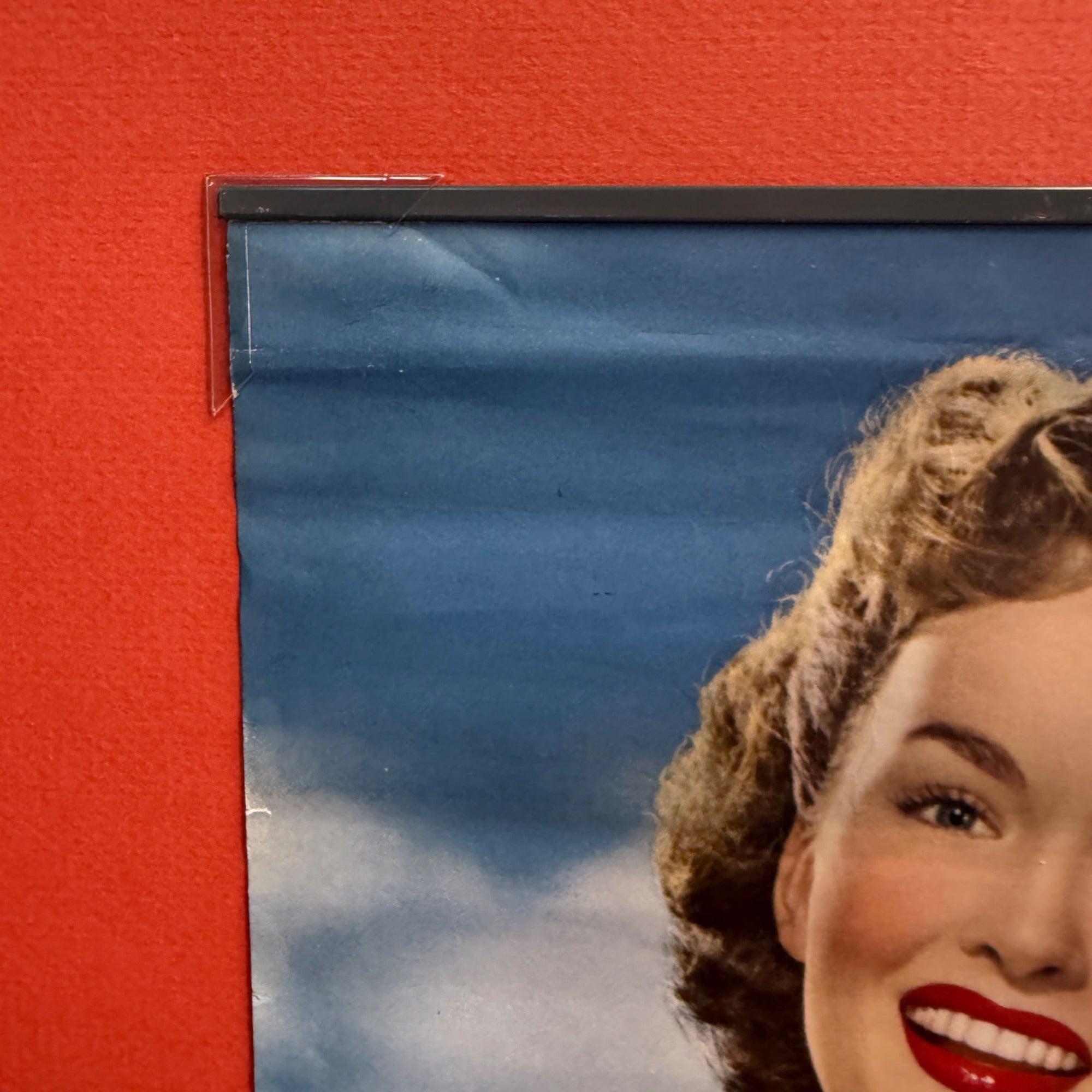 Vintage 1951 Royal Crown Cola Ann Blythe Advertising Calendar Rc Cola Soda Sign