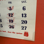 Vintage 1951 Royal Crown Cola Ann Blythe Advertising Calendar Rc Cola Soda Sign