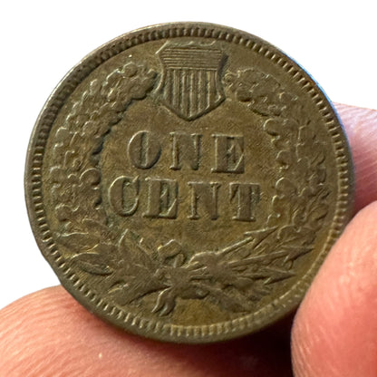 1898 INDIAN HEAD CENT UNITED STATES PENNY ONE CENT