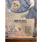 Vintage Tot's Delight Inc. Diaper Set Layette Boy Baby Shower Gift  SEALED NOS