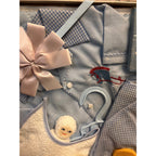 Vintage Tot's Delight Inc. Diaper Set Layette Boy Baby Shower Gift  SEALED NOS
