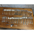 Vintage Rogers 1847 Flatware Service for (8) First Love Pattern Silverplate 56pc