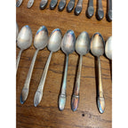 Vintage Rogers 1847 Flatware Service for (8) First Love Pattern Silverplate 56pc