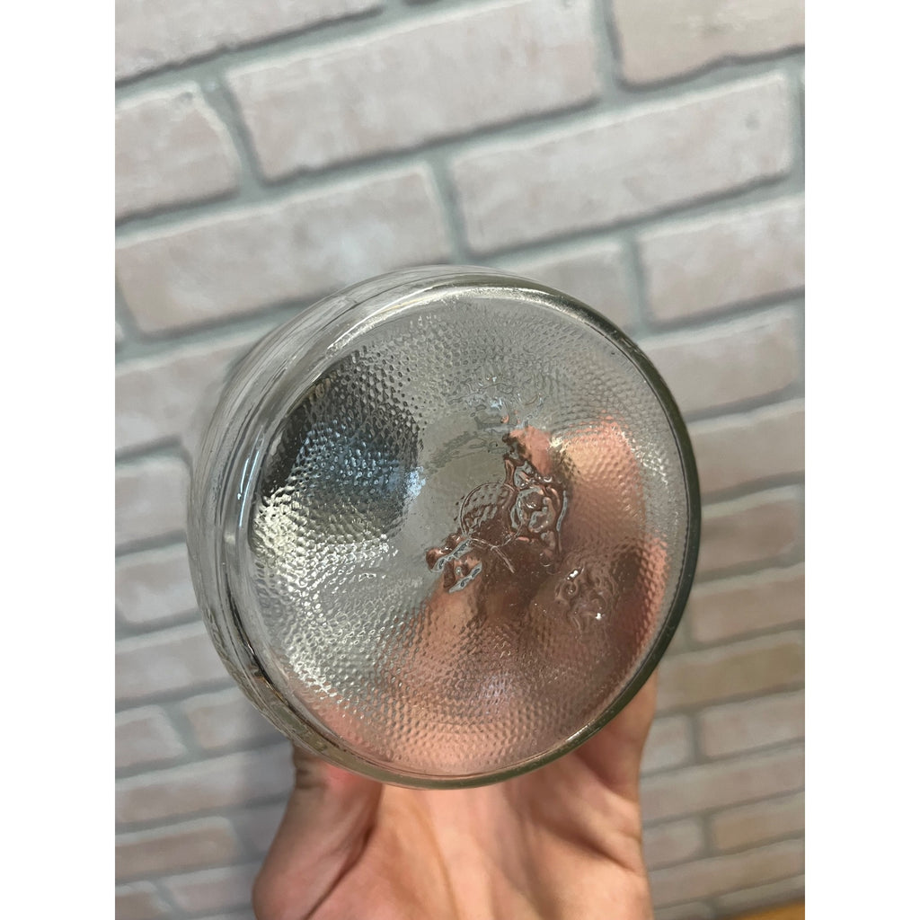 Vintage The Master Glass Oil Jar With Original Metal Pour Spout MFG Co. Litchfield, Illinois 1926