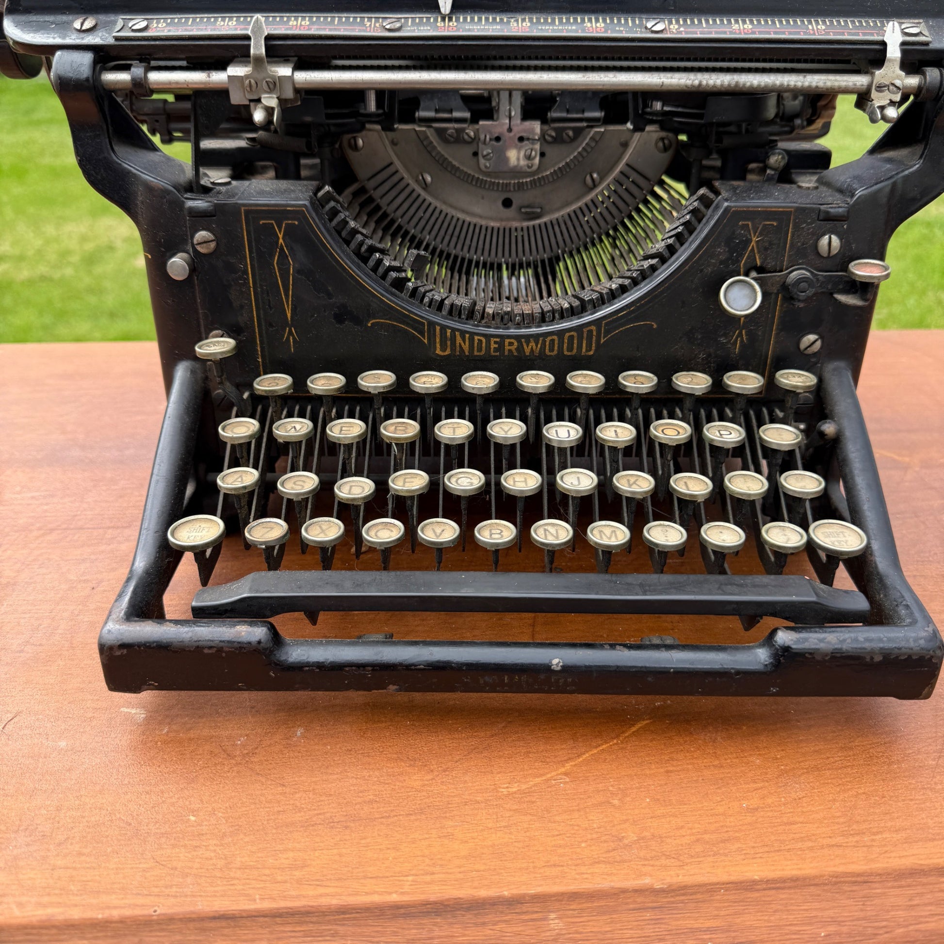 Antique Underwood Typewriter Cast Iron
