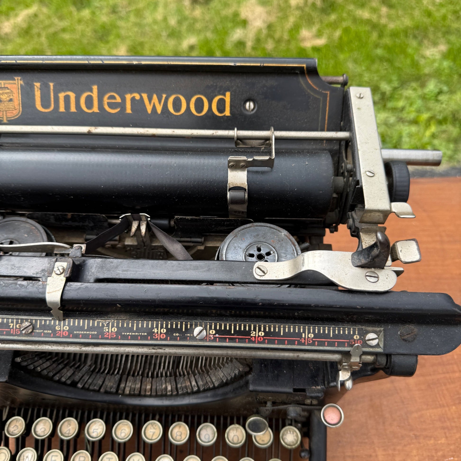 Antique Underwood Typewriter Cast Iron