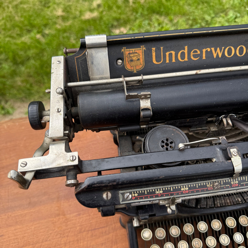 Antique Underwood Typewriter Cast Iron