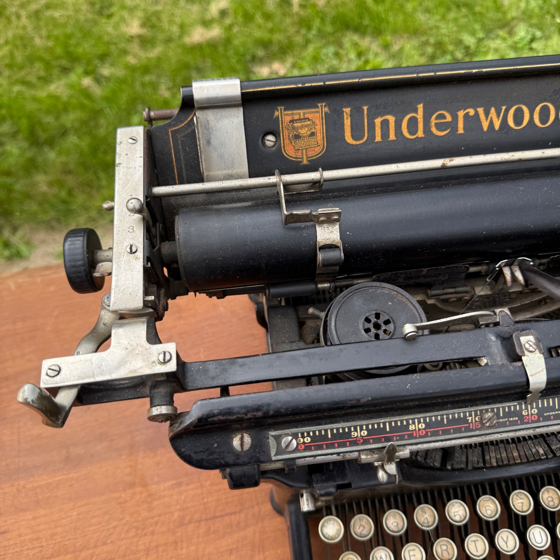 Antique Underwood Typewriter Cast Iron