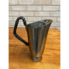 Vintage 1960s MCM Swedish Stainless Gense Mid-Century Modern Pitcher Ice Lip