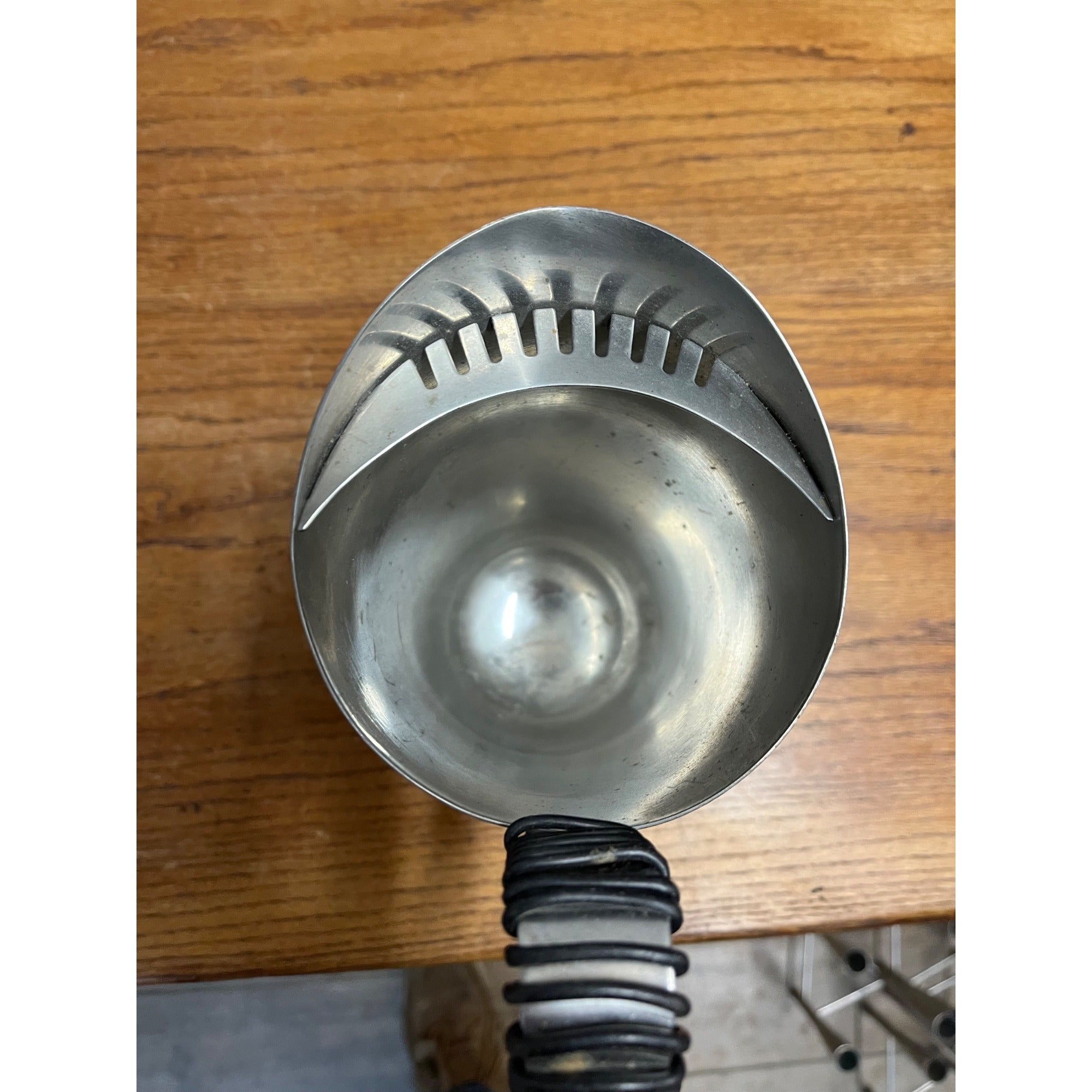 Vintage 1960s MCM Swedish Stainless Gense Mid-Century Modern Pitcher Ice Lip