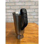 Vintage 1960s MCM Swedish Stainless Gense Mid-Century Modern Pitcher Ice Lip