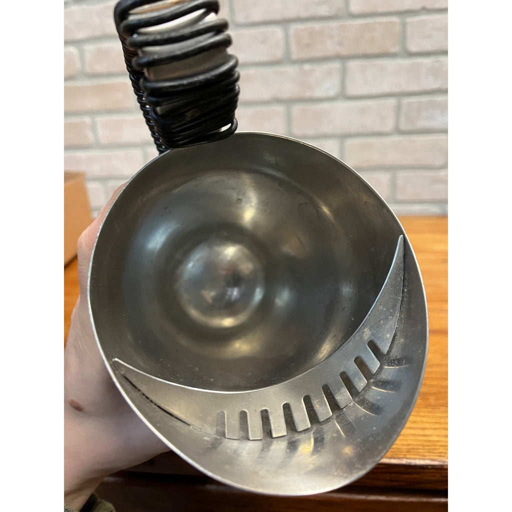 Vintage 1960s MCM Swedish Stainless Gense Mid-Century Modern Pitcher Ice Lip