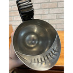 Vintage 1960s MCM Swedish Stainless Gense Mid-Century Modern Pitcher Ice Lip