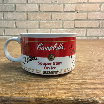 Campbells Mug Souper Stars On Ice 98 Olympic Figure Skaters Kwan Bobek Lipinski