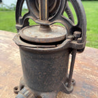 Vintage Enterprise Cast Iron RARE Small 2qt Fruit Wine Lard Sausage Stuffer Press