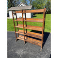 Vintage 1920s National Biscuit Co. General Store Display Bread Rack Shelf Wooden