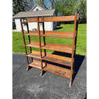 Vintage 1920s National Biscuit Co. General Store Display Bread Rack Shelf Wooden