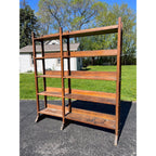 Vintage 1920s National Biscuit Co. General Store Display Bread Rack Shelf Wooden