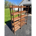 Vintage 1920s National Biscuit Co. General Store Display Bread Rack Shelf Wooden