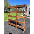 Vintage 1920s National Biscuit Co. General Store Display Bread Rack Shelf Wooden