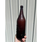 Pre-Pro Calumet Brewing Co Michigan Amber Beer Bottle Blob Quart