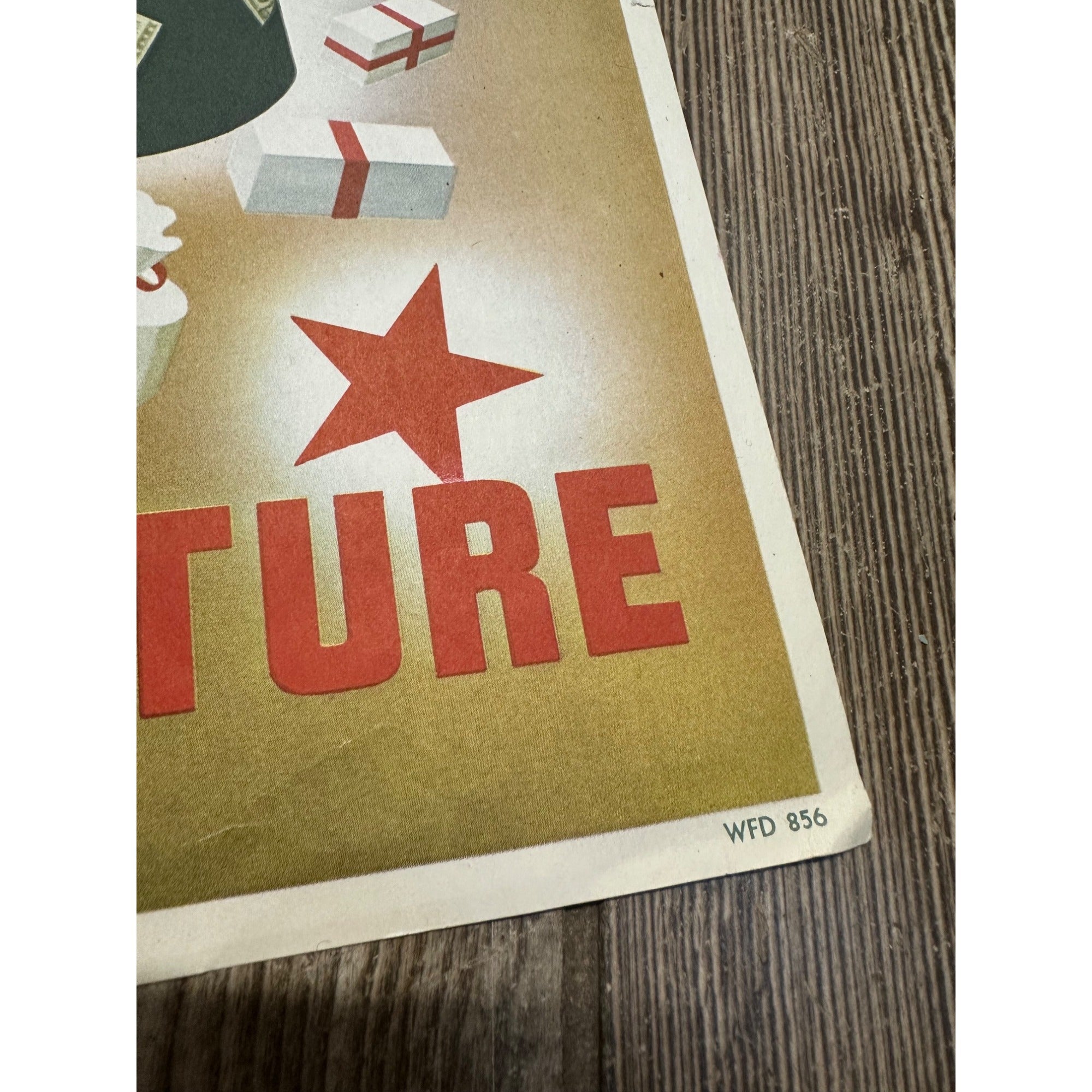 Original World War II Poster -  Give War Bonds Christmas Tree Presents WWII 1943