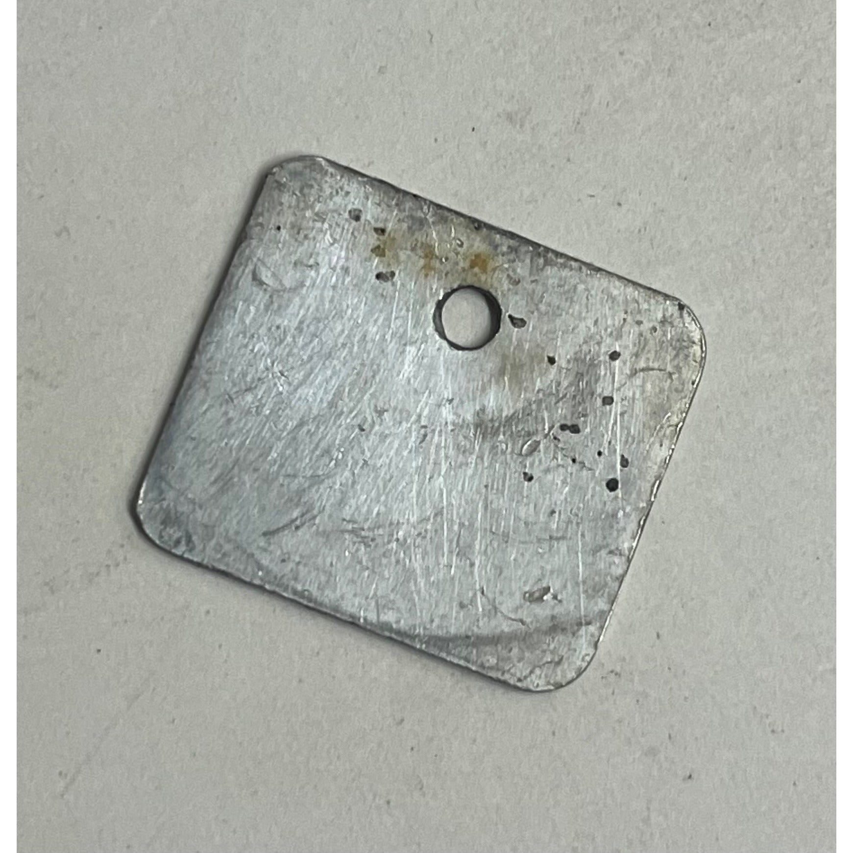 Vintage 1968 - 1969 Wisconsin Trap Tag Trapping Hunting License Metal