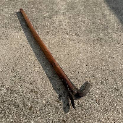 Antique  Pike Pole Hook Tool Logging Ice Harvesting Picaroon Hand Forged