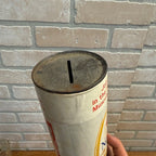 Budweiser & Natural Light Bank Vintage Muscular Dystrophy Fundraiser Can 6"