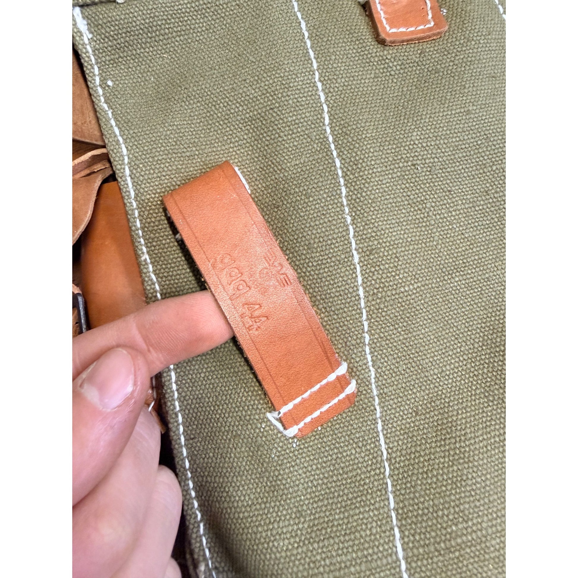 Reproduction Set (2) German WWII MP 44 Magazine Pouch Bags Pair WW2