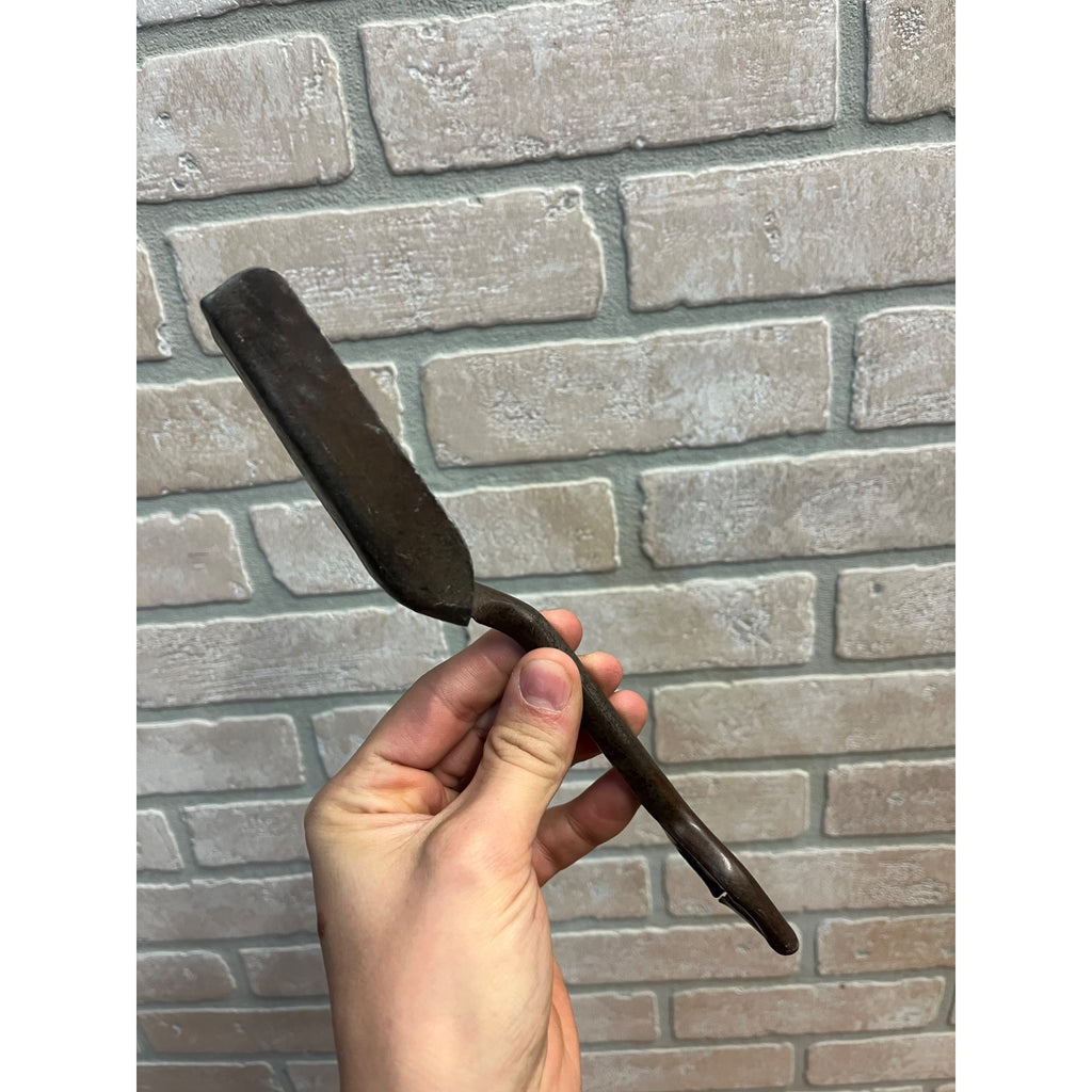 Vintage 1930s Toy Metal Pressed Steel Sand Shovel Scoop 9.5" Heavy Duty