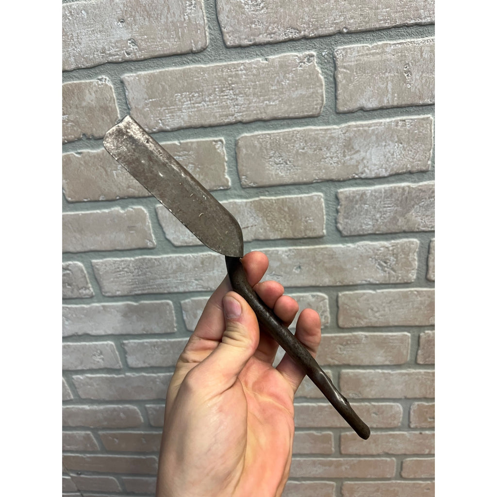 Vintage 1930s Toy Metal Pressed Steel Sand Shovel Scoop 9.5" Heavy Duty