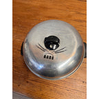 Vintage West Bend Aluminum 3 Piece Serving Oven Bun Bread Warmer