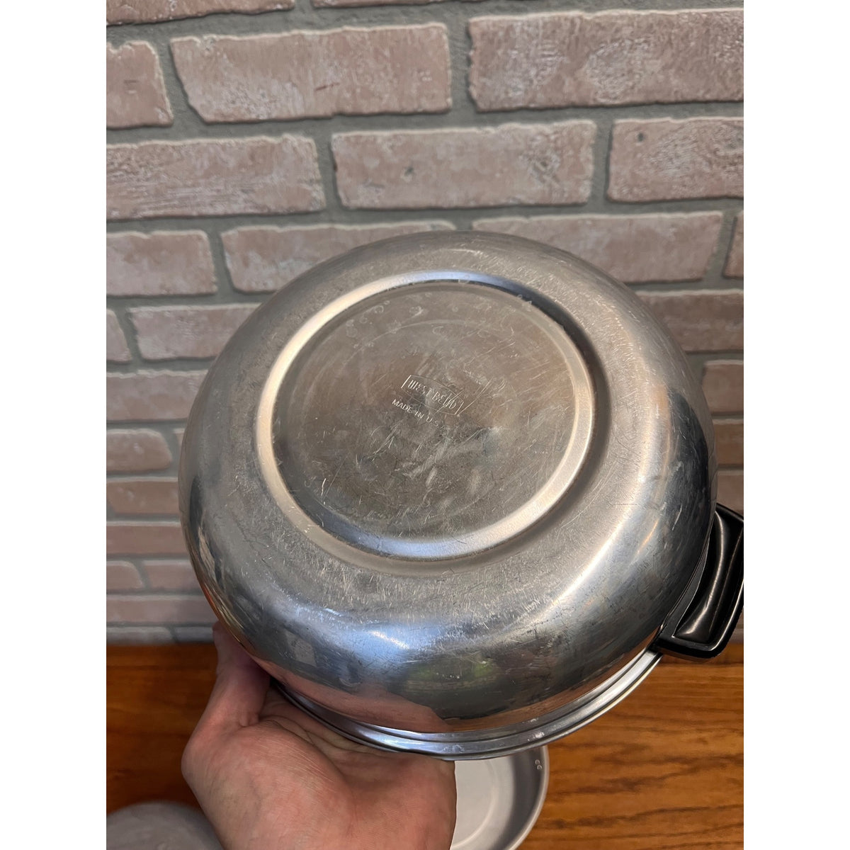 Vintage West Bend Aluminum 3 Piece Serving Oven Bun Bread Warmer