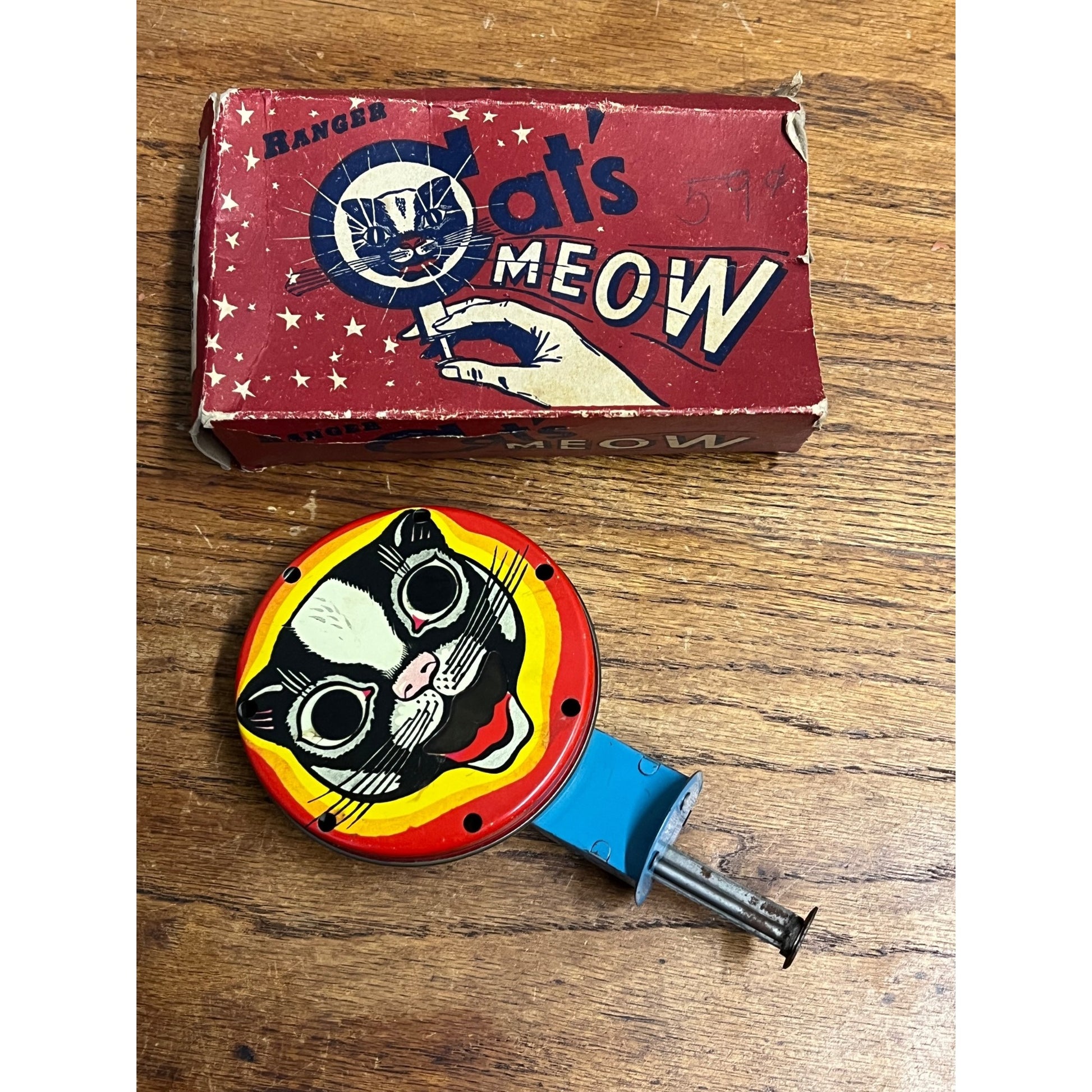 Vintage Halloween Ranger Cat's Meow Sparkler w/Original Box