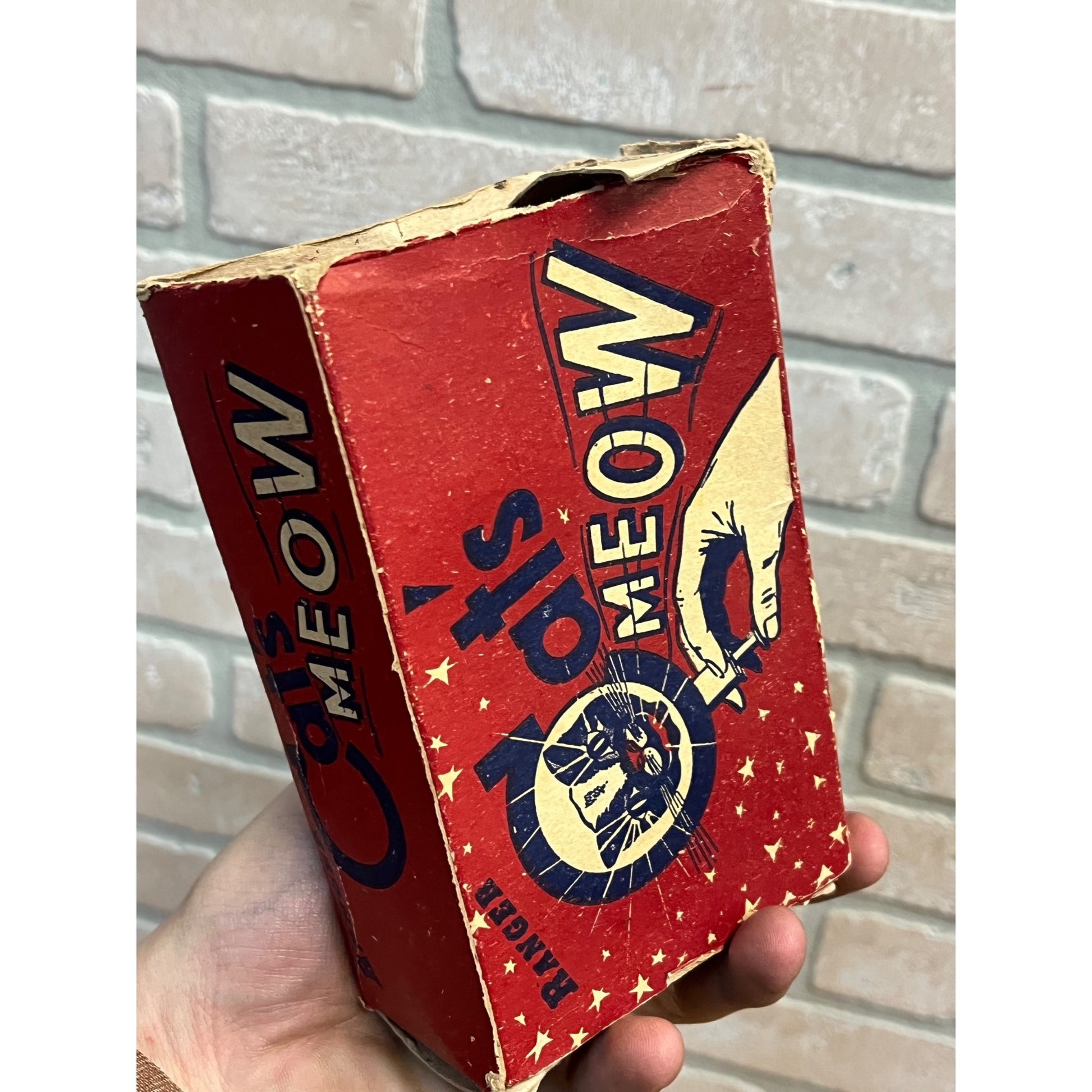 Vintage Halloween Ranger Cat's Meow Sparkler w/Original Box