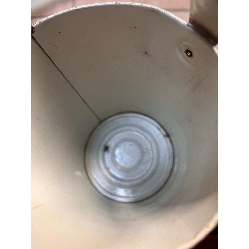 Vintage Ohio Art Co. Tin Litho Child's Sand Pail Toy Small 4.25" Clowns
