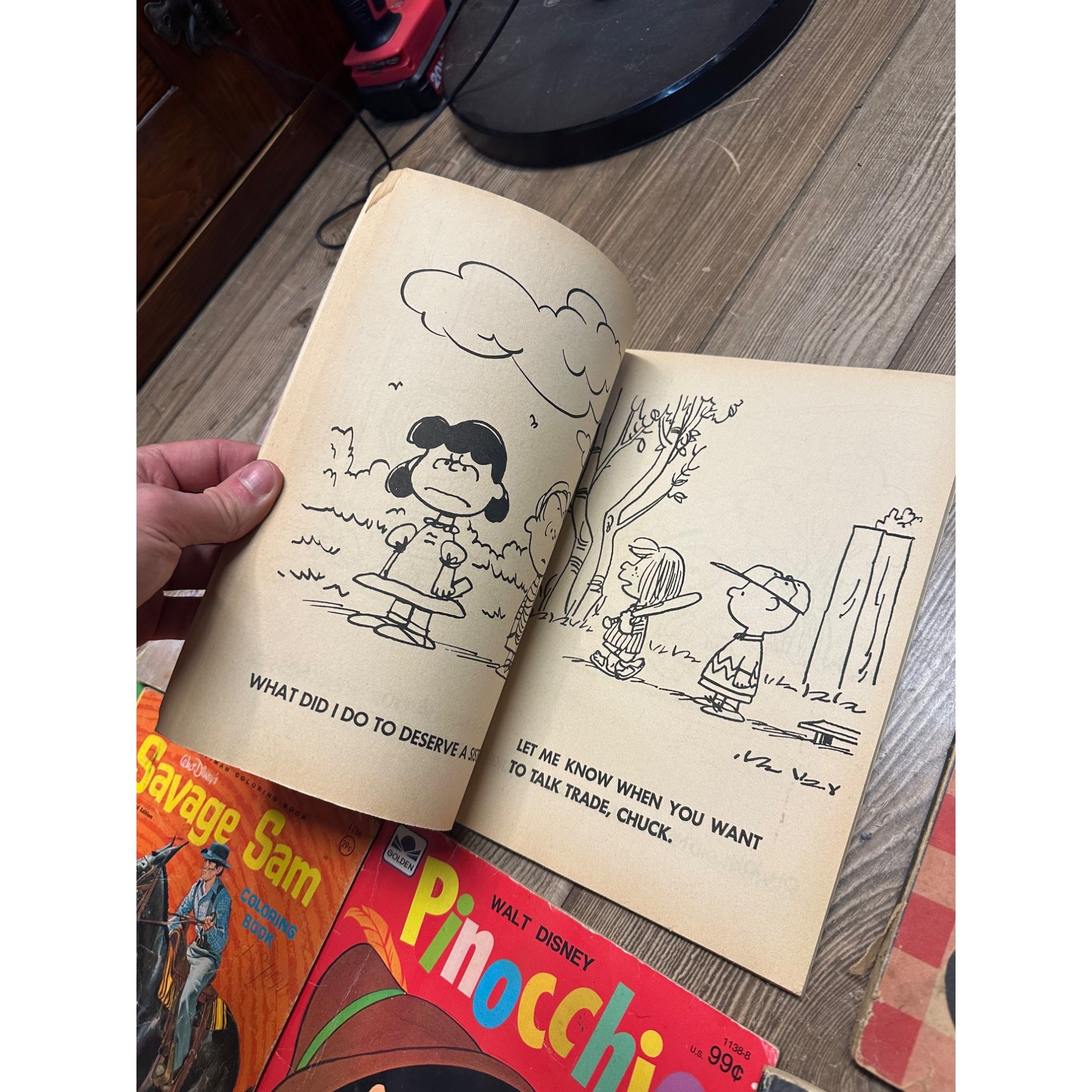 Vintage 1960s-1980s Children's Coloring Books Batman Aladdin Peanuts Disney ++