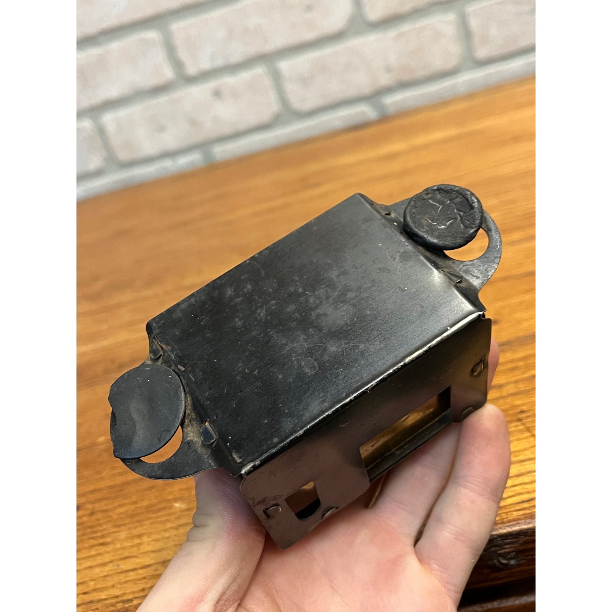 RARE Vintage Mi Wauki Cigars Tin Advertising Match & Cigarette Holder Milwaukee