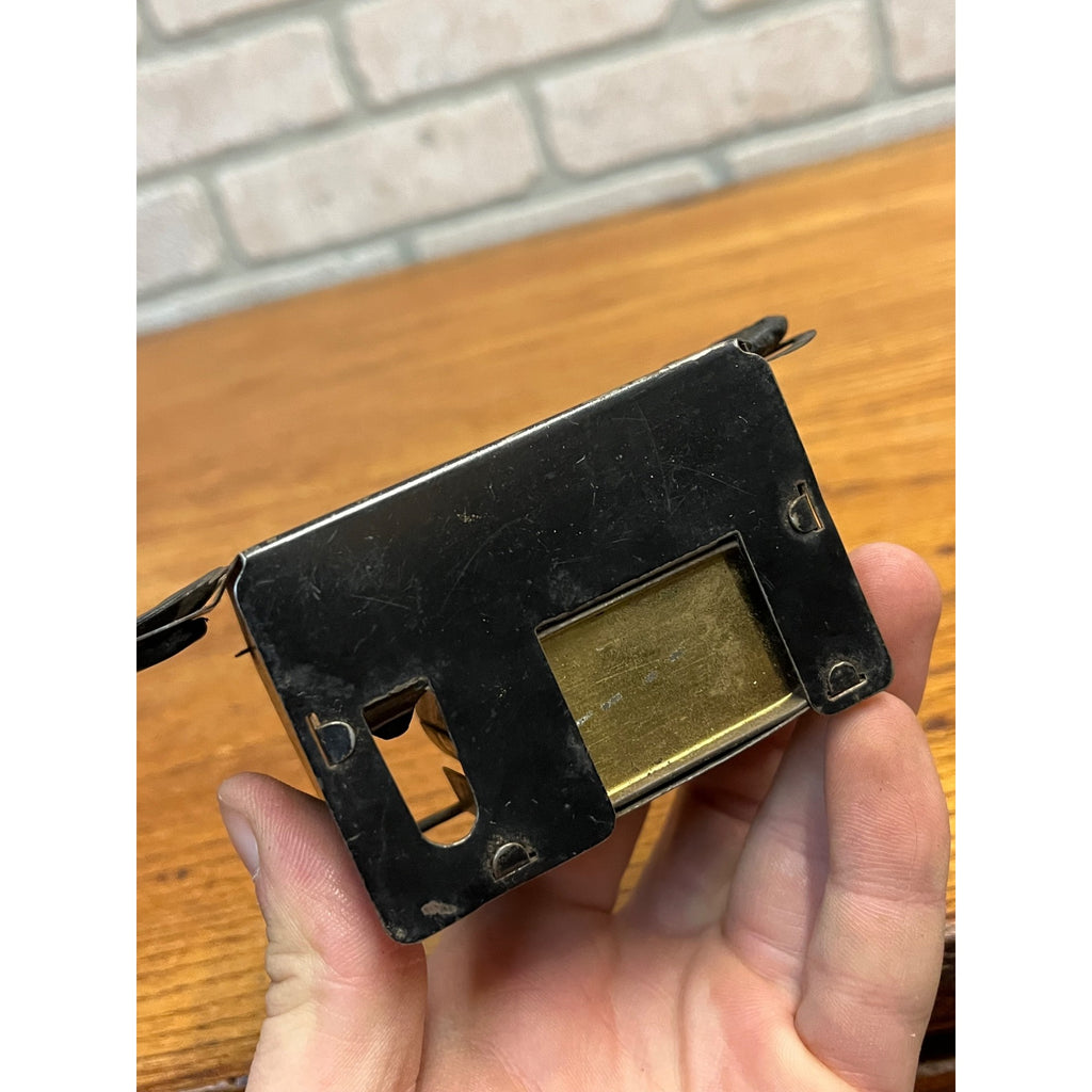 RARE Vintage Mi Wauki Cigars Tin Advertising Match & Cigarette Holder Milwaukee