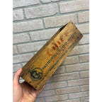 Vintage Chief Winnebago Cheese Co. Fond Du Lac Wis. WI Cheese Box Dairy State