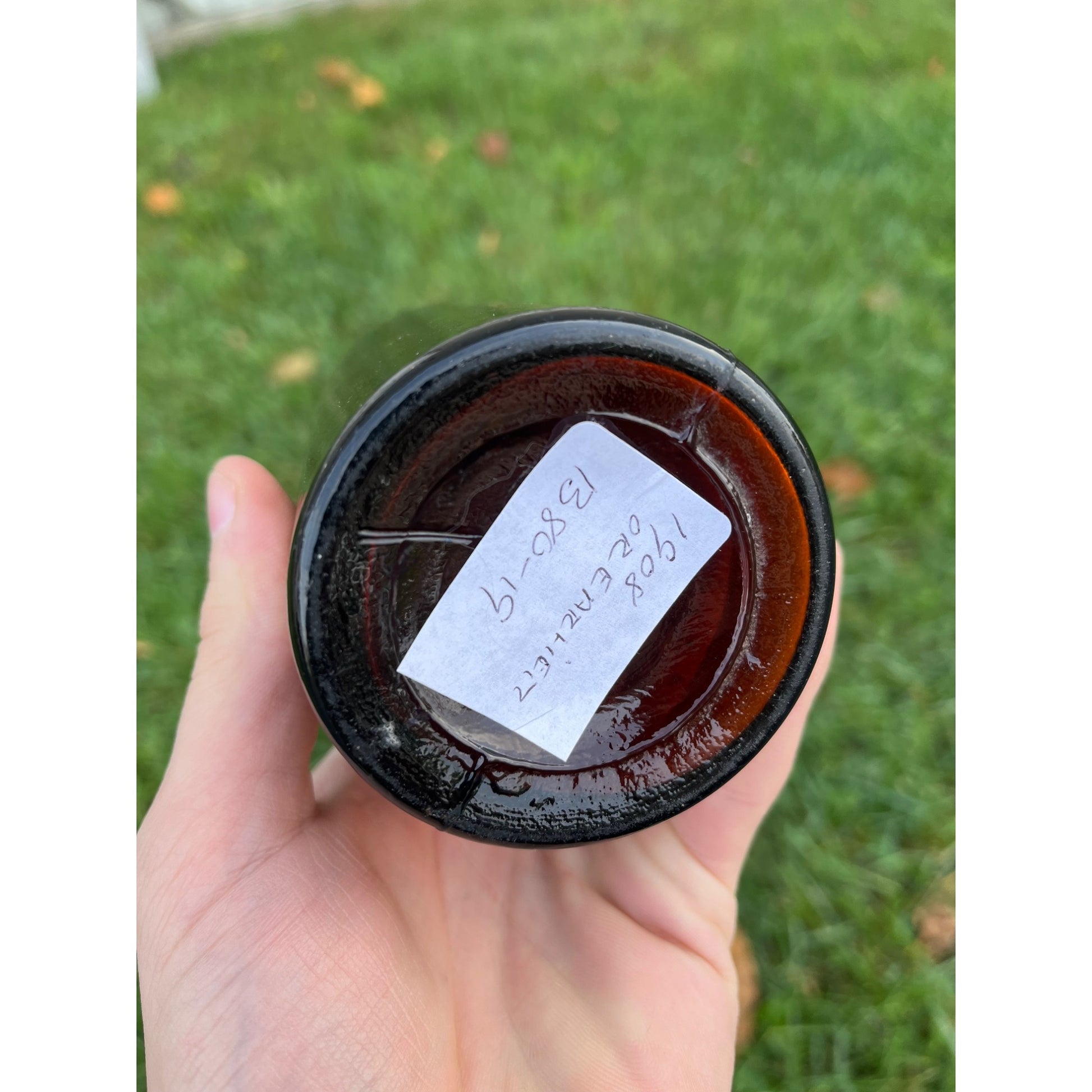 Vintage Silver Creek Brewery Pre-Prohibition Amber Beer Bottle Random Lake Wis