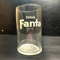 Vintage Drink Fanta Orange Soda Fountain Glass 4" Glass