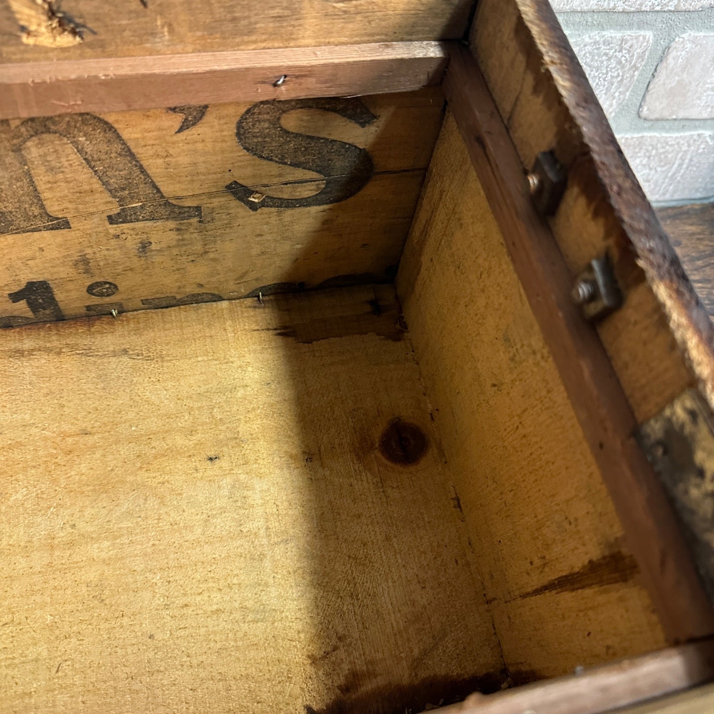 Antique Primitive Swifts Shortening Toolbox Handmade OOAK Soap Crate Folk Art