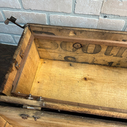 Antique Primitive Swifts Shortening Toolbox Handmade OOAK Soap Crate Folk Art