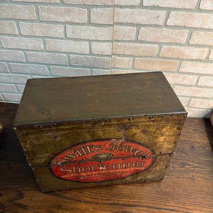 Antique Primitive Swifts Shortening Toolbox Handmade OOAK Soap Crate Folk Art