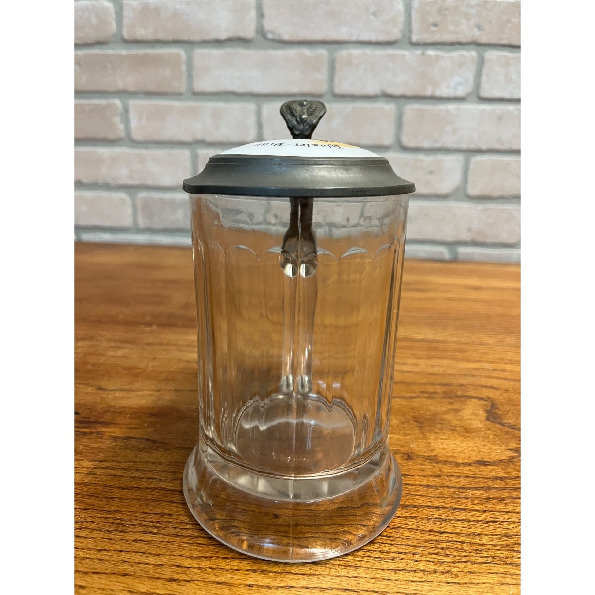 Pre-Prohibition McAvoy's Kloster Brau Alma Mater Glass Advertising Beer Stein Chicago