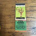 Vintage 1940s Pinup Girl Girlie Matchbook Cover Utopia Cleaners Collage Park GA